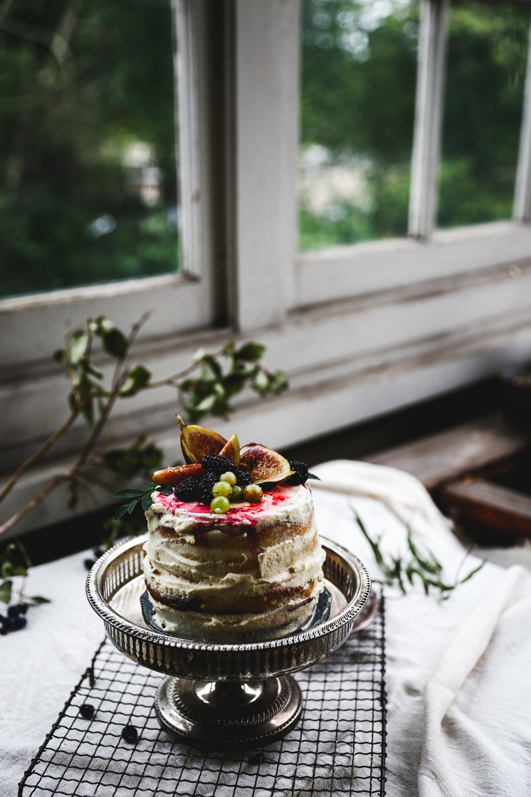 Honey Elderflower Cake | Photography & Styling by Christiann Koepke of Christiannkoepke.com_-16