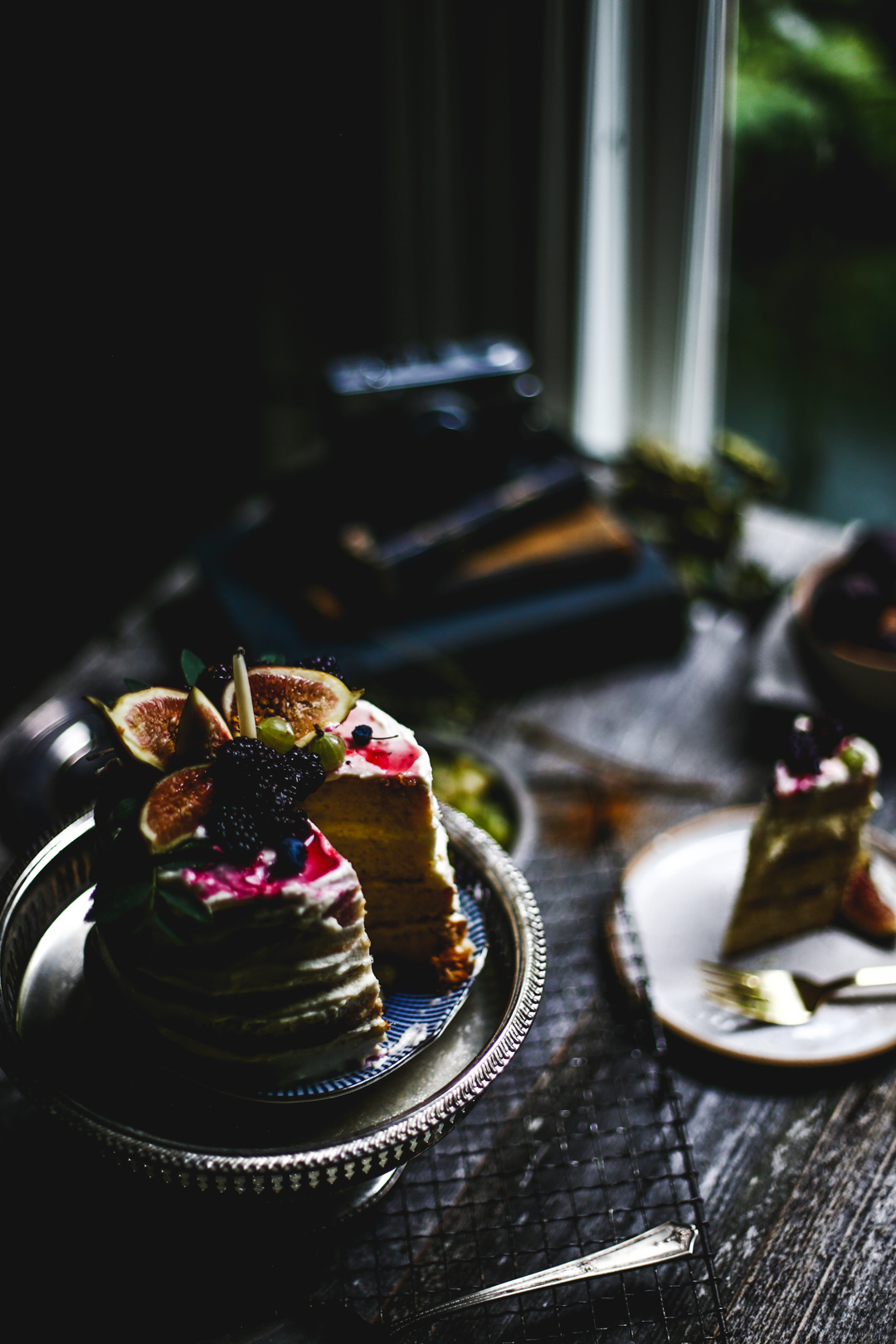 Honey Elderflower Cake | Photography & Styling by Christiann Koepke of Christiannkoepke.com_-29
