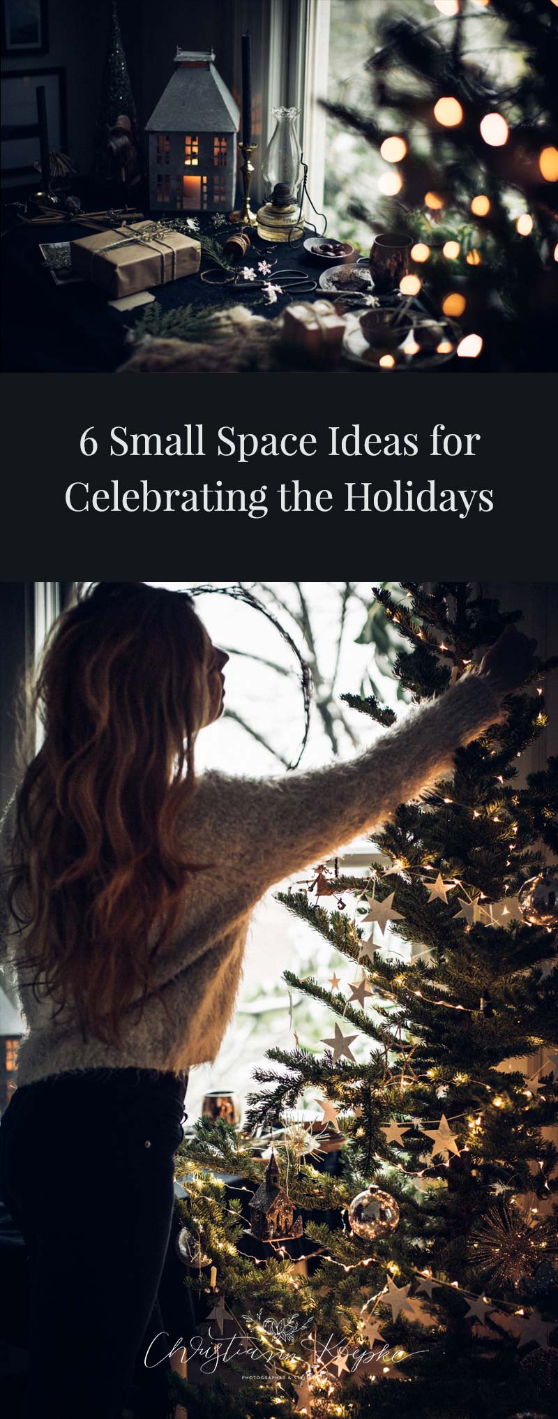 6 Small Space Ideas for Celebrating the Holidays | Christiann Koepke