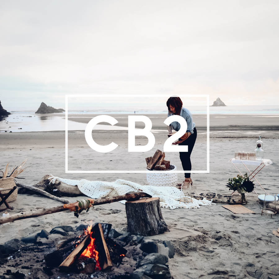 CB2 / Crate & Barrel – One Dreamy Beach Dinner | August 2016