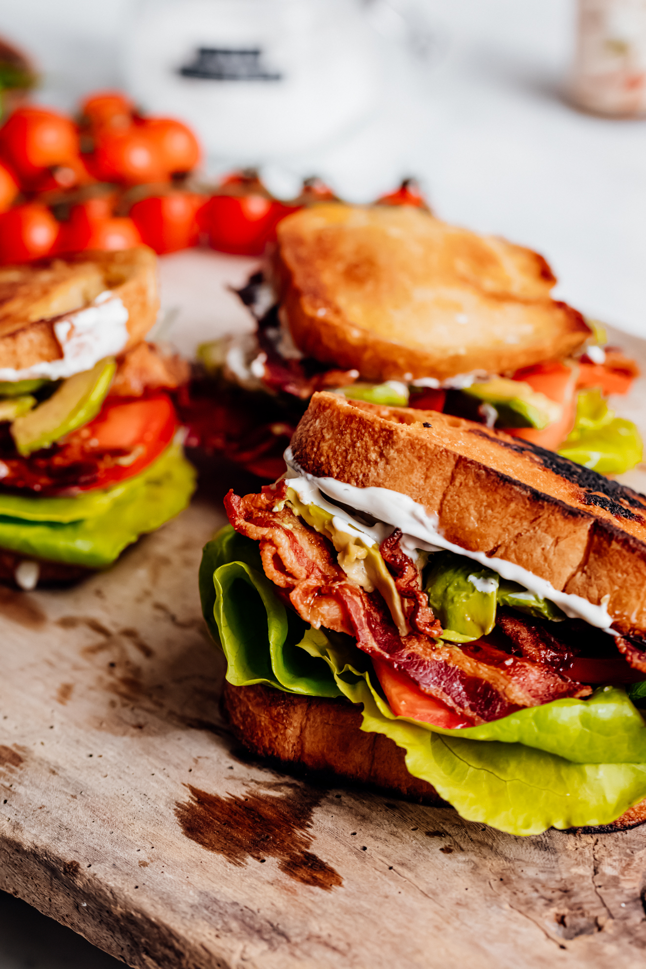 Gluten-Free BLTA Sandwiches